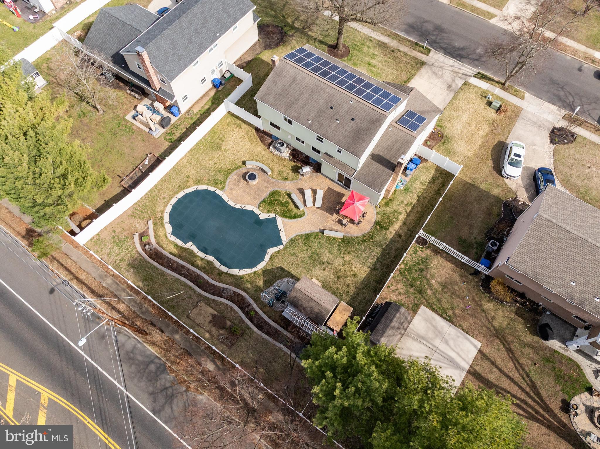 508 Perry Drive Mount Laurel, NJ 08054 - Photo 55 of 61 an aerial view of a house with a yard