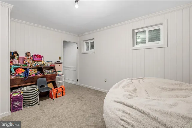 a view of a terrace with trees