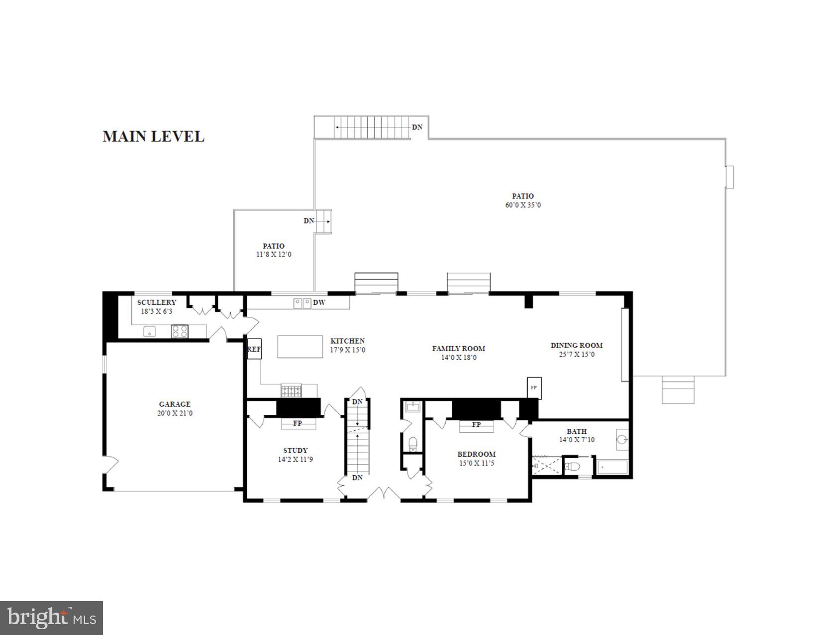 3903 Belle Rive Terrace Alexandria, VA 22309 - Photo 61 of 69 a picture of floor plan