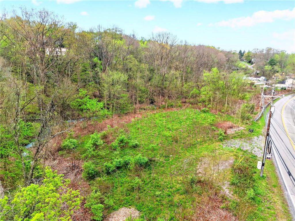 0 Clever Road McKees Rocks, PA 15136 - Photo 32 of 34 a view of a lush green forest with trees and houses