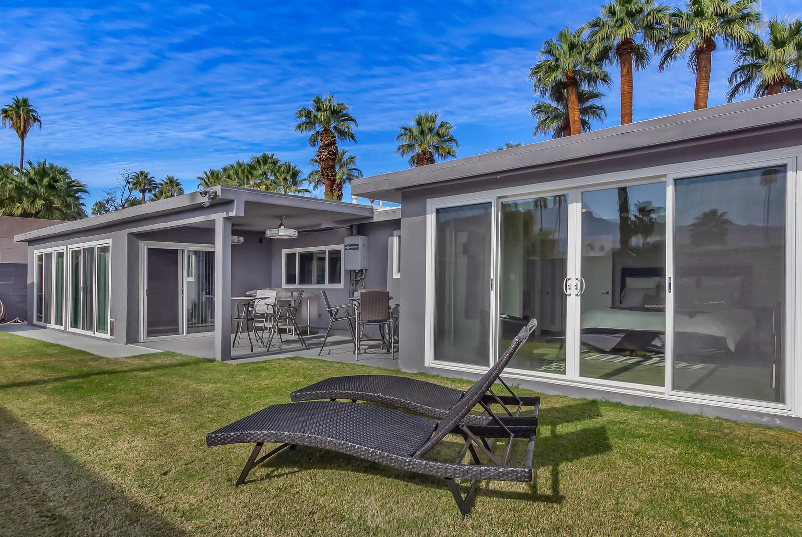 70061 Chappel Road Rancho Mirage, CA 92270 - Photo 24 of 26 a front view of a house with patio