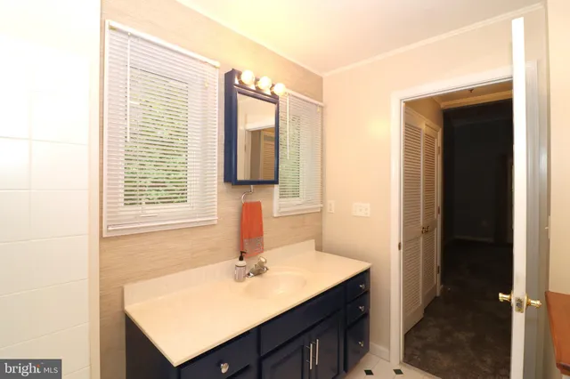 a small space with a window