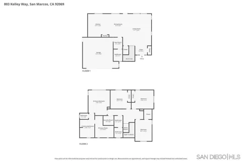 $1,199,000 | 803 Kelley Way, San Marcos, CA 92069