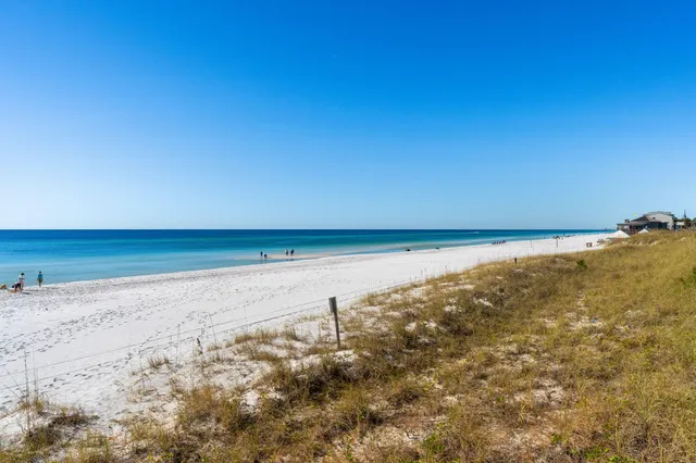 a view of an ocean beach