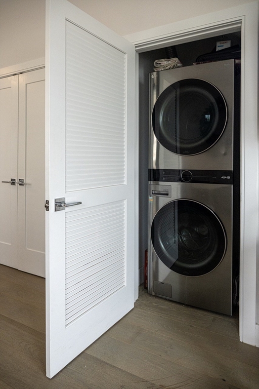 24 Rush Street, Unit I Somerville, MA 02145 - Photo 10 of 21 a utility room with dryer and washer