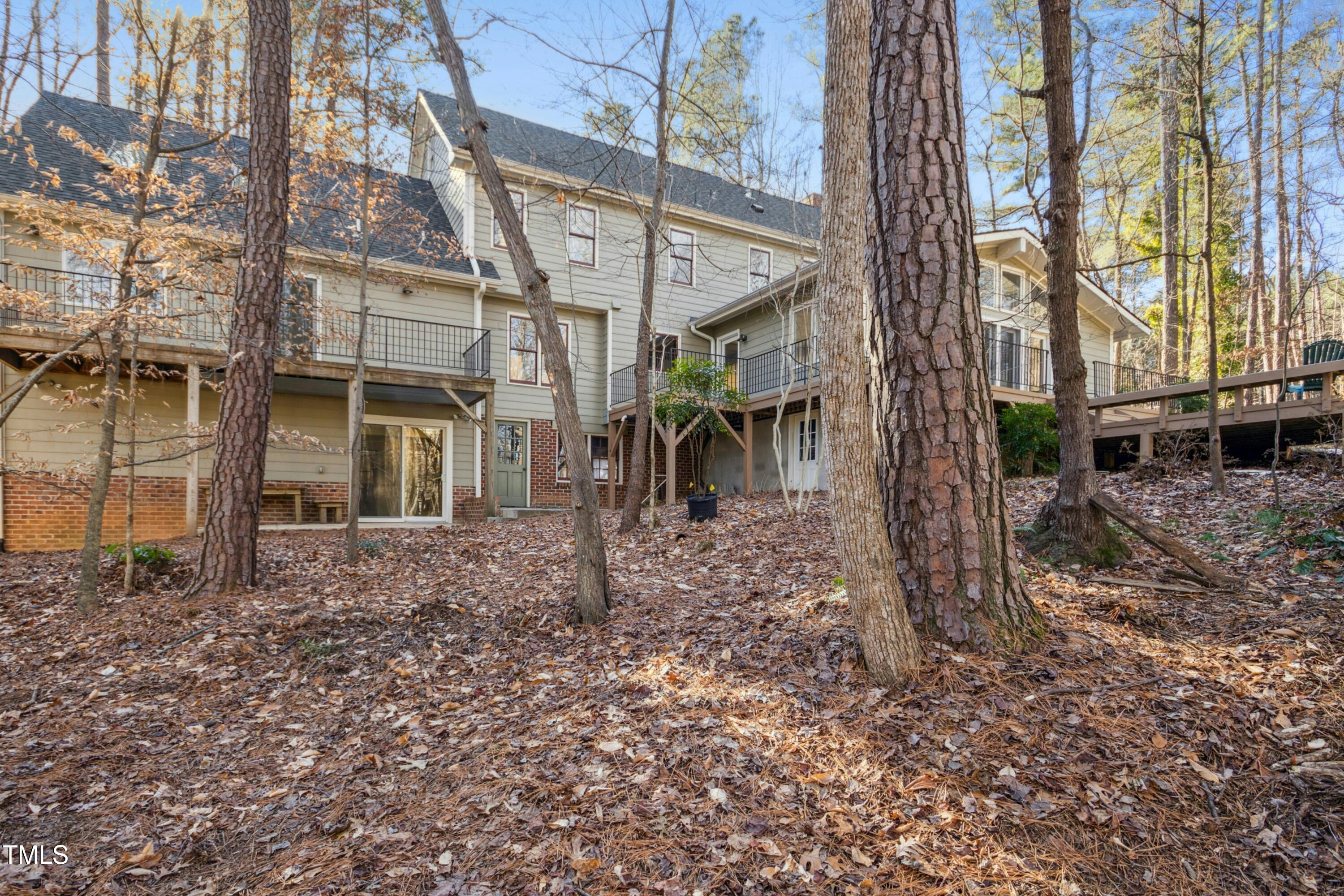 8808 Limestone Court Raleigh, NC 27615 - Photo 57 of 64 Private Peaceful Backyard