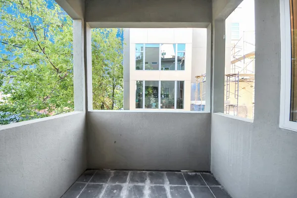 a view of outdoor space and balcony