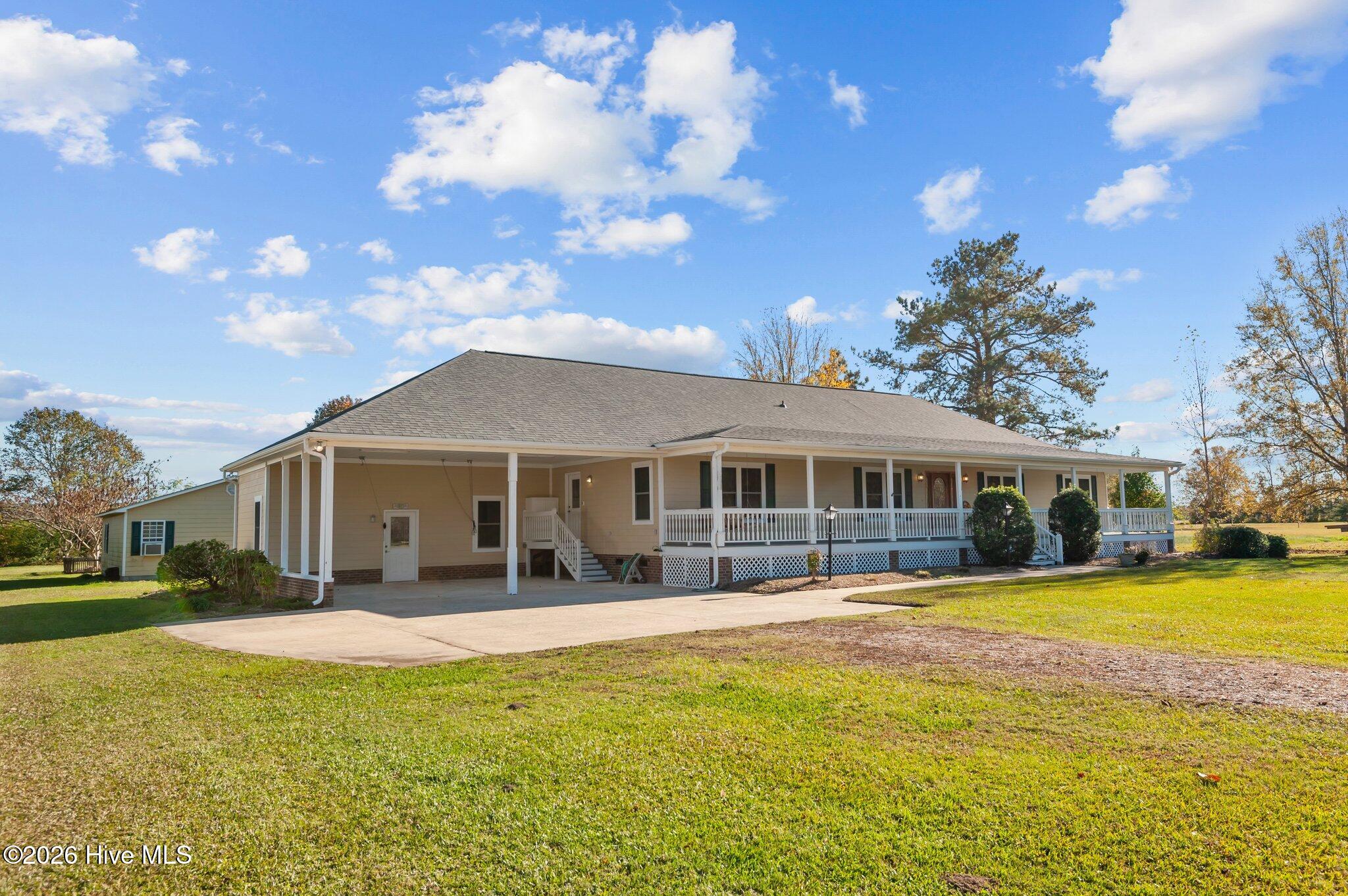 155 Teach's Cove Road Bath, NC 27808 - Photo 38 of 47 Front Left Ground Level View
