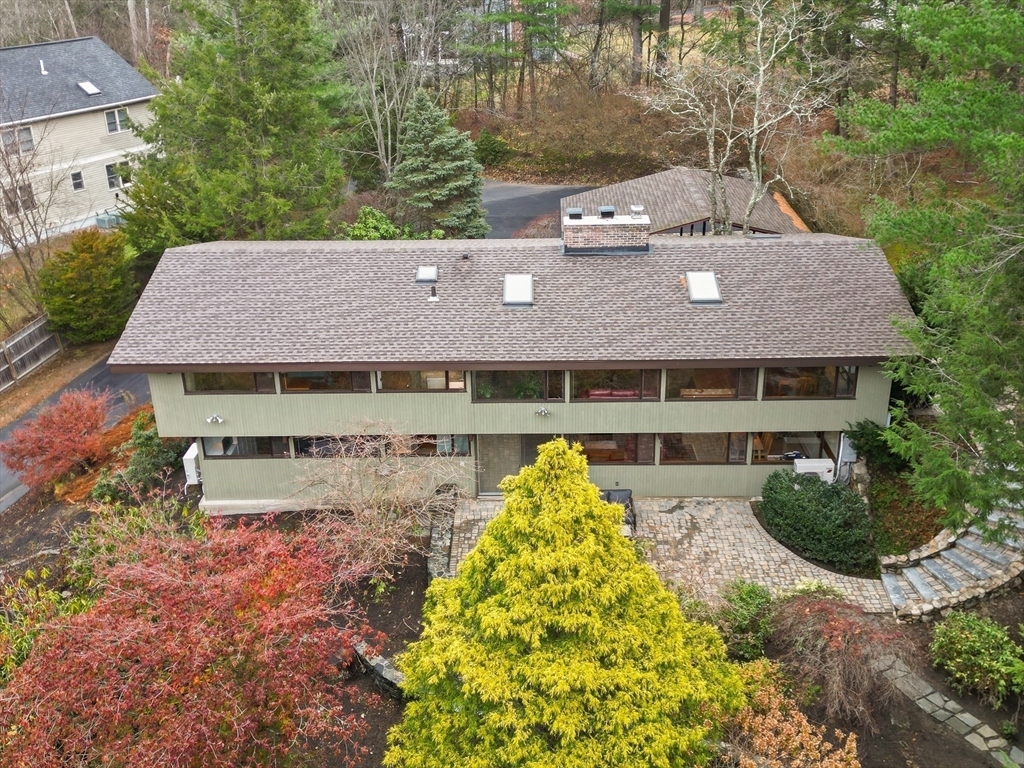 76 Hillside Road North Andover, MA 01845 - Photo 2 of 42 an aerial view of a house with a yard