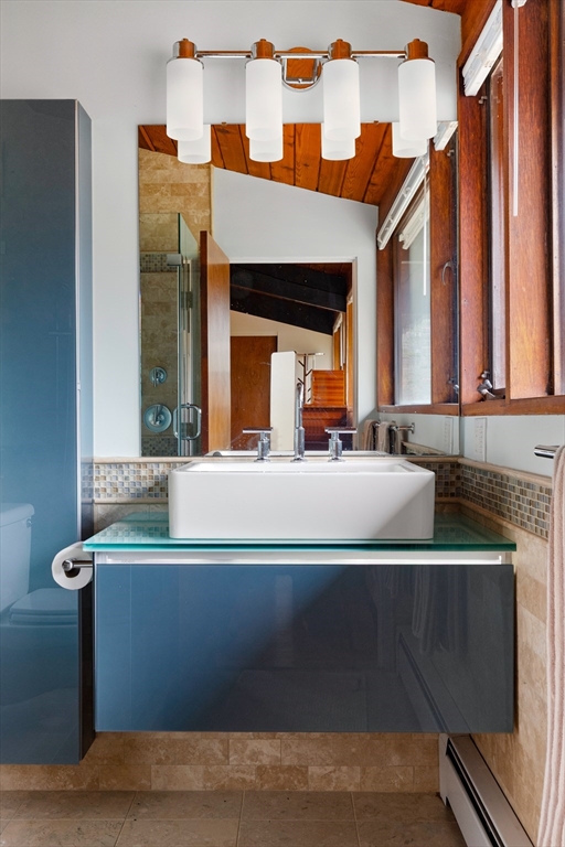 76 Hillside Road North Andover, MA 01845 - Photo 28 of 42 a bathroom with a sink and a mirror