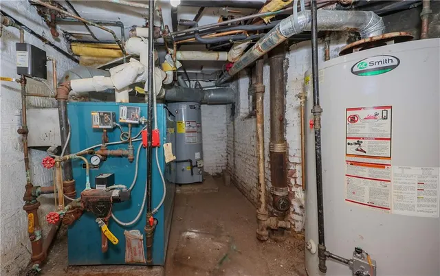 a view of storage and utility room