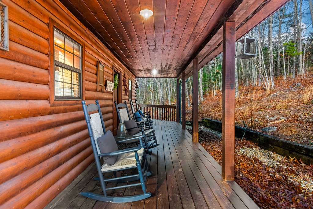 249 Sugar Mountain Road Blue Ridge, GA 30513 - Photo 48 of 61 a view of balcony with chairs
