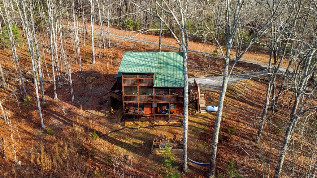 249 Sugar Mountain Road Blue Ridge, GA 30513 - Photo 56 of 61 front view of a building with a tree