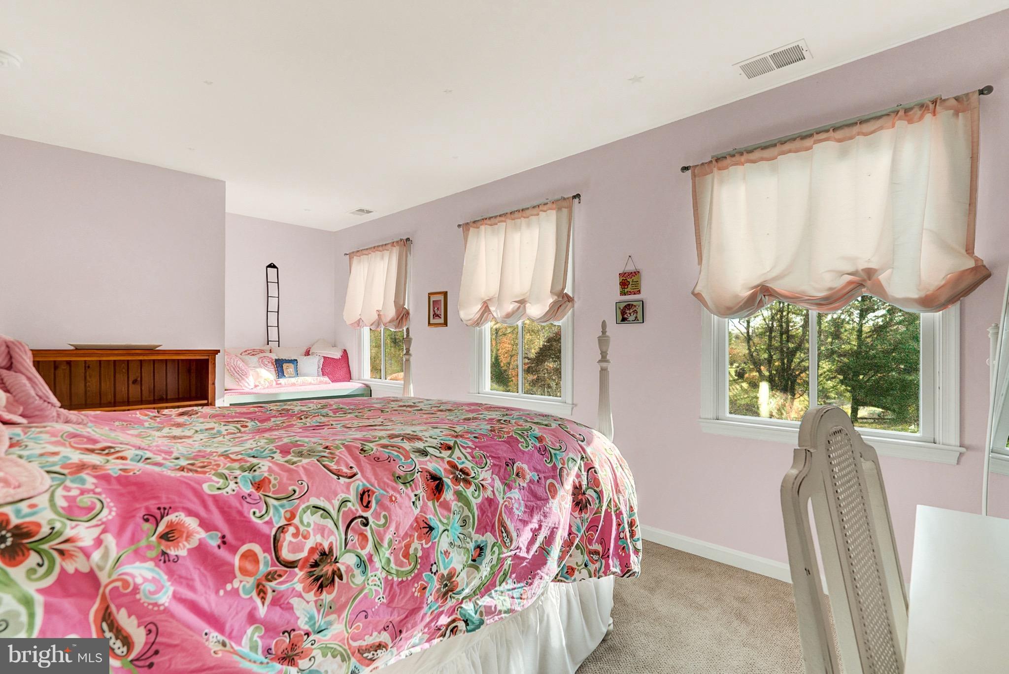 9692 Ridge View Drive Marshall, VA 20115 - Photo 13 of 26 a bedroom with a bed mirror and window