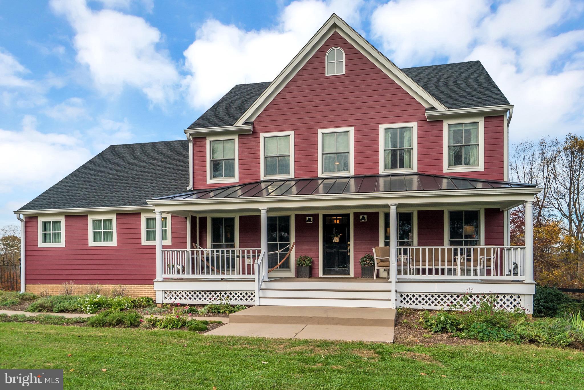 9692 Ridge View Drive Marshall, VA 20115 - Photo 21 of 26 a front view of a house with a yard