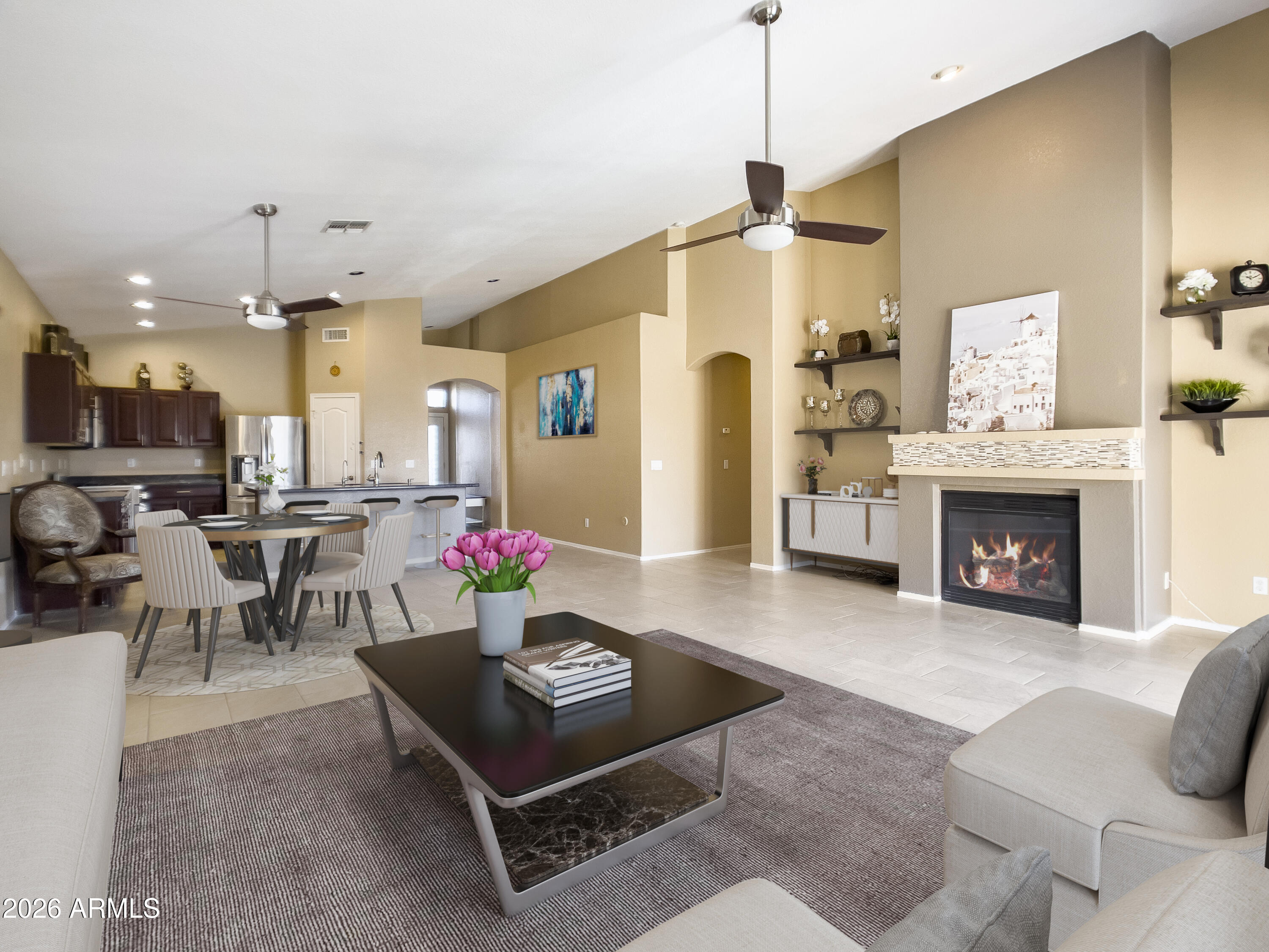 1084 North Martingale Road Gilbert, AZ 85234 - Photo 2 of 16 Family Room staged