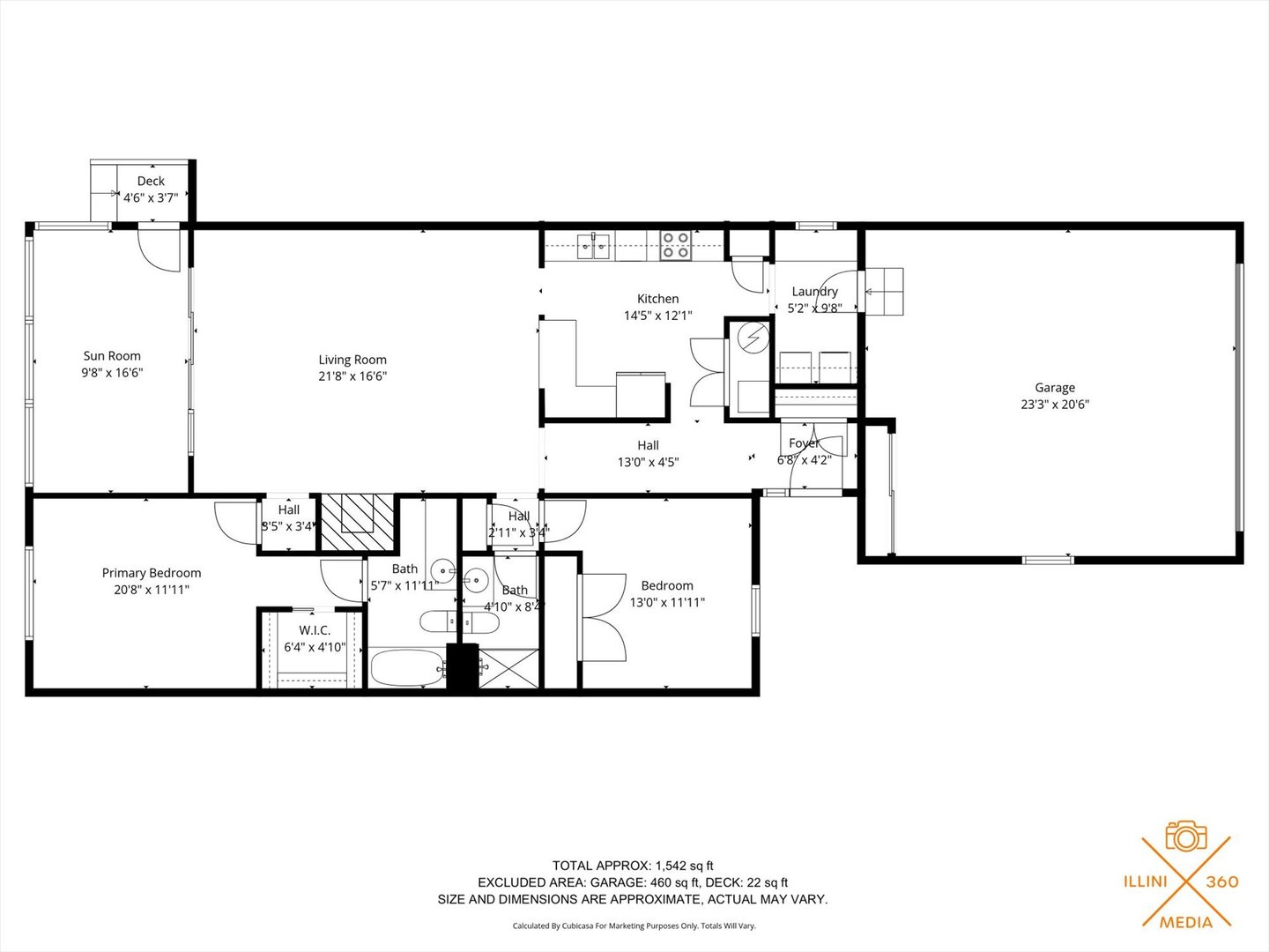 1901 Lakeside Drive, Unit B Champaign, IL 61821 - Photo 26 of 26 a picture of a black and white wall