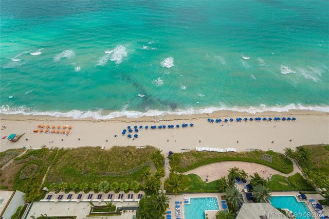 a view of city and ocean