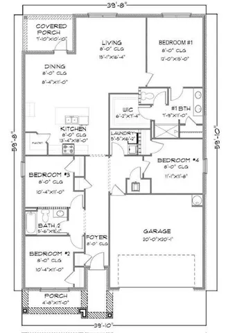 $1,600 | 3040 Heritage Plantation Boulevard, Laurel Hill, FL 32567
