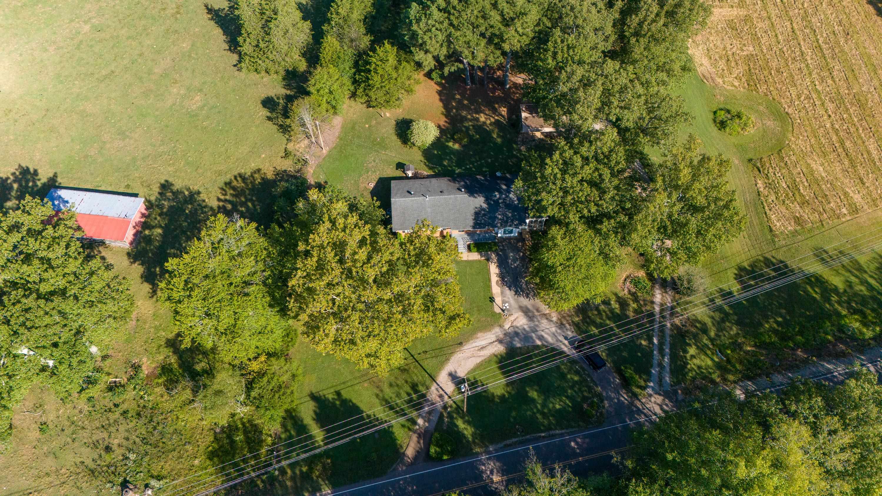 4155 Clifton Road Savannah, TN 38372 - Photo 38 of 40 Drone / aerial view with a rural view