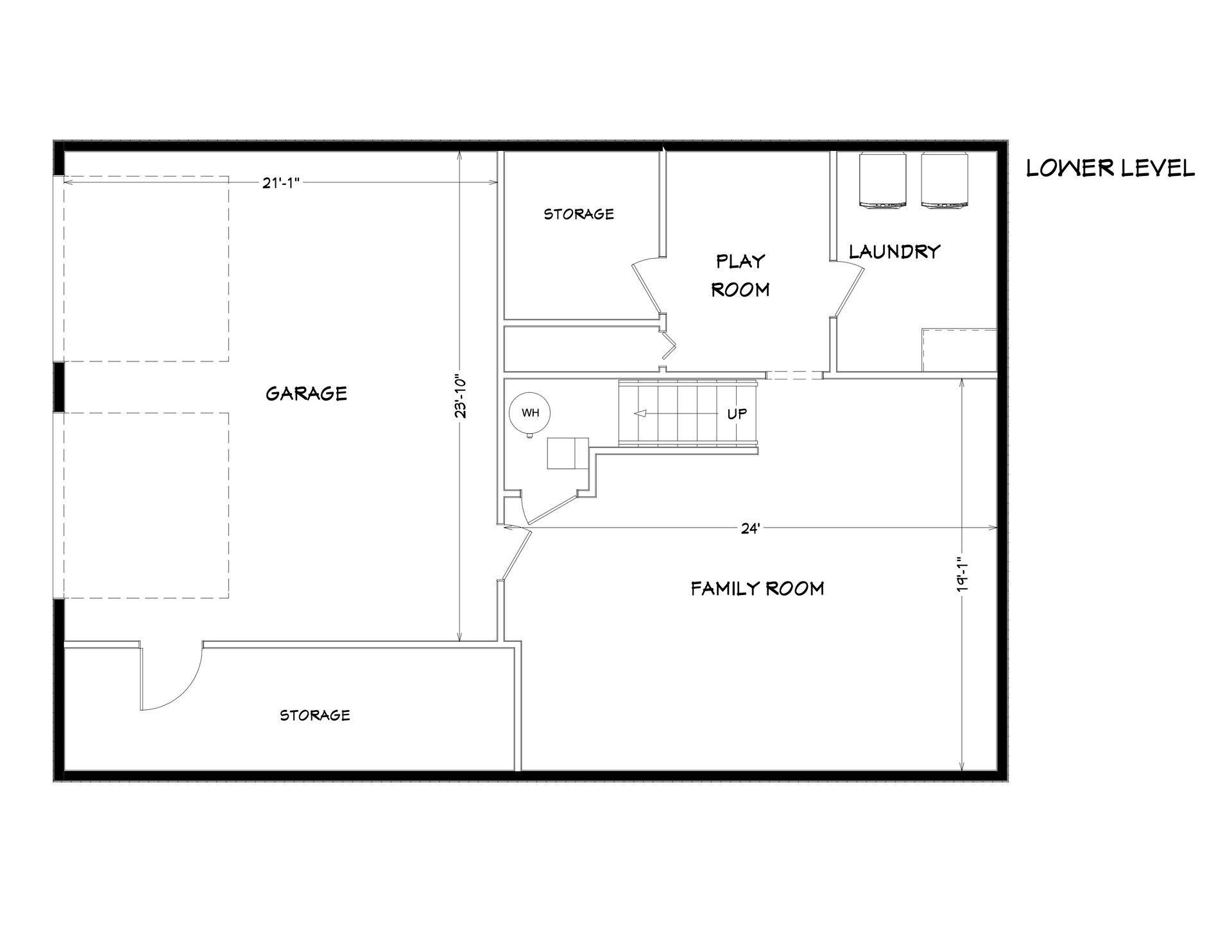 51 Fields Avenue Blue Ridge, VA 24064 - Photo 69 of 69 Lower Level Floor Plan