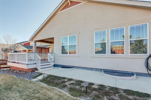 a view of house with deck
