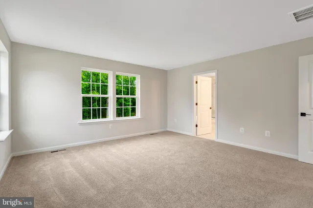 a view of an front door