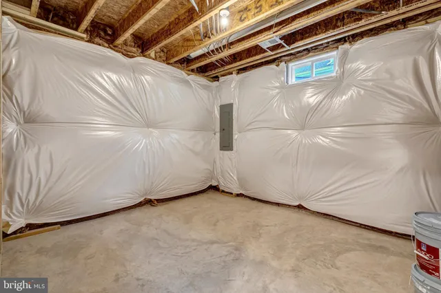 a view of a park with a tree in the background