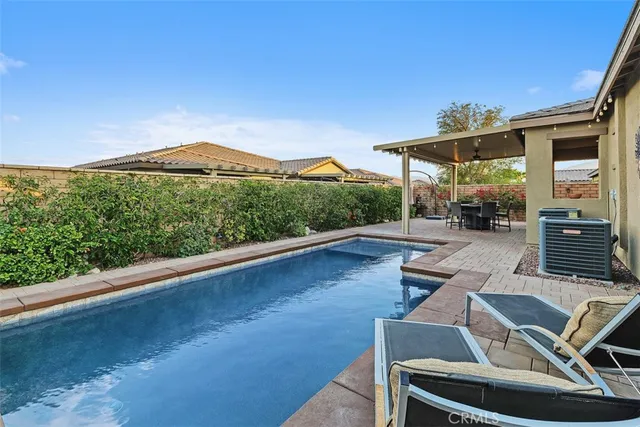 a view of a house with sitting area