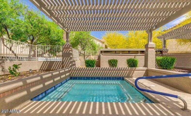 1287 North Alma School Road, Unit 262 Chandler, AZ 85224 - Photo 16 of 19 a view of balcony with wooden floor