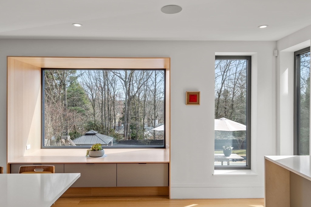 33 Leicester Street Brookline, MA 02445 - Photo 15 of 38 a view of a living room and window