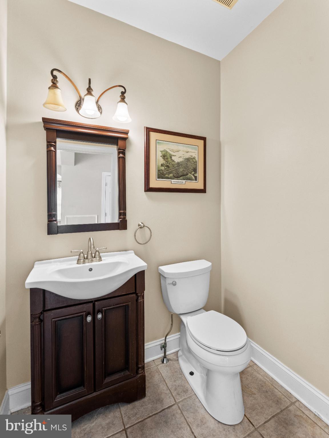 746 Kelli Lane Springfield, PA 19064 - Photo 20 of 41 Elegant half-bath with classic fixtures.