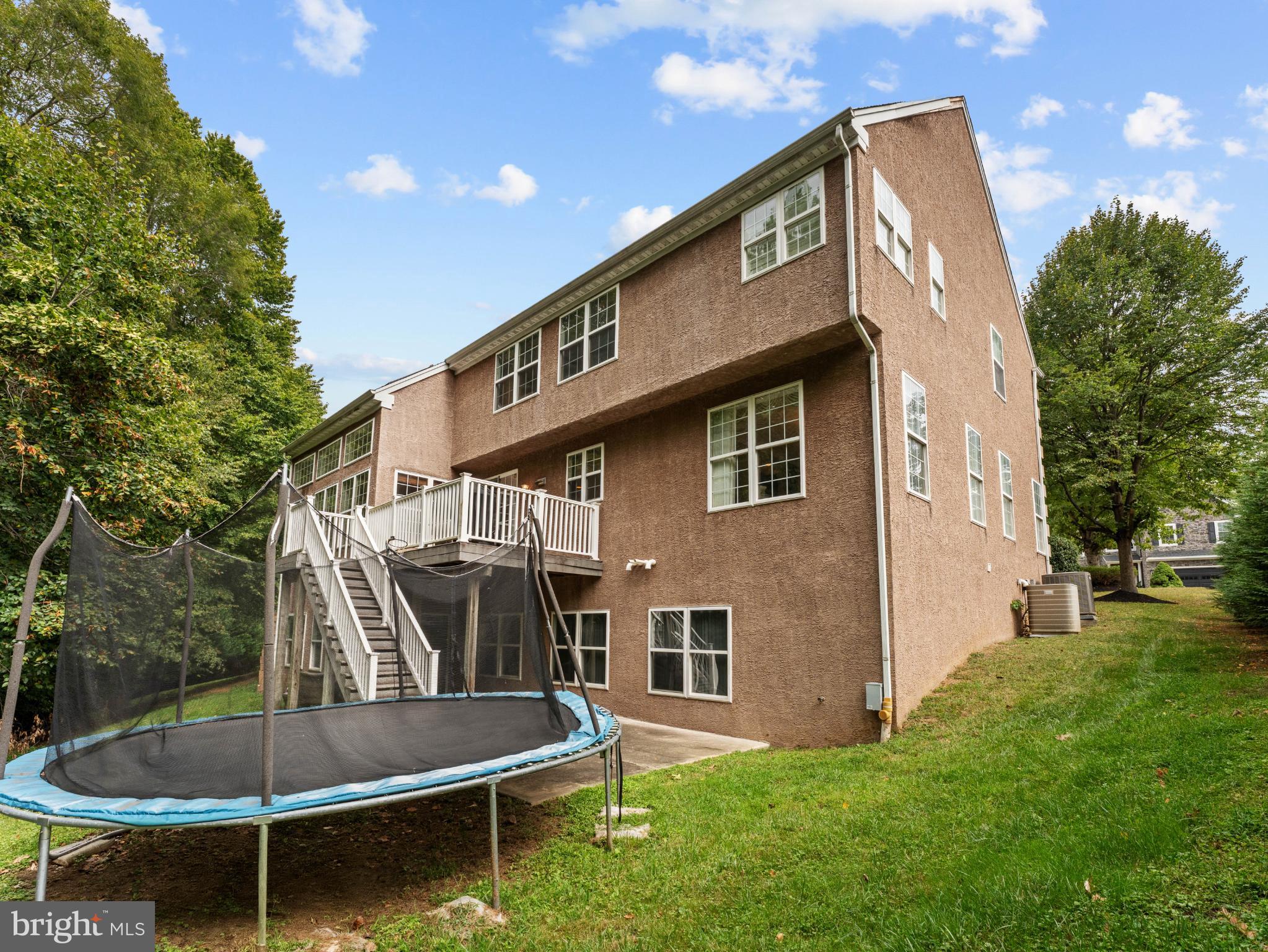 746 Kelli Lane Springfield, PA 19064 - Photo 39 of 41 Spacious backyard with a trampoline oasis.