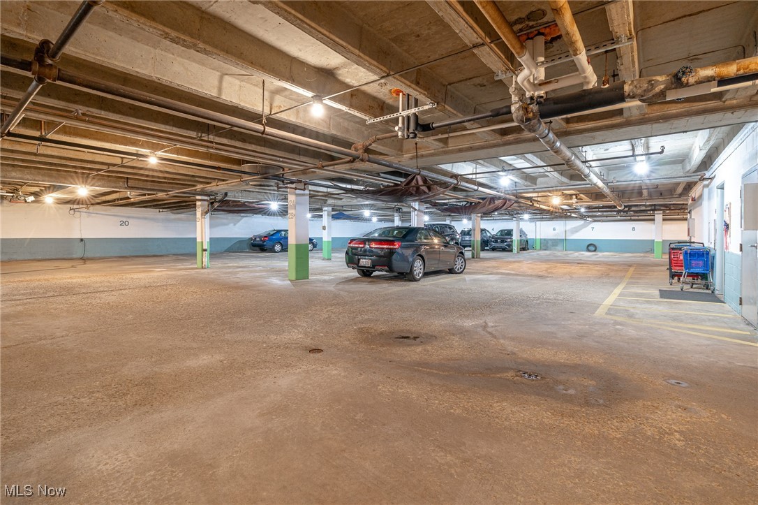 2089 Wooster Road, Unit C42 Rocky River, OH 44116 - Photo 32 of 43 Lawrence Management maintains the underground parking