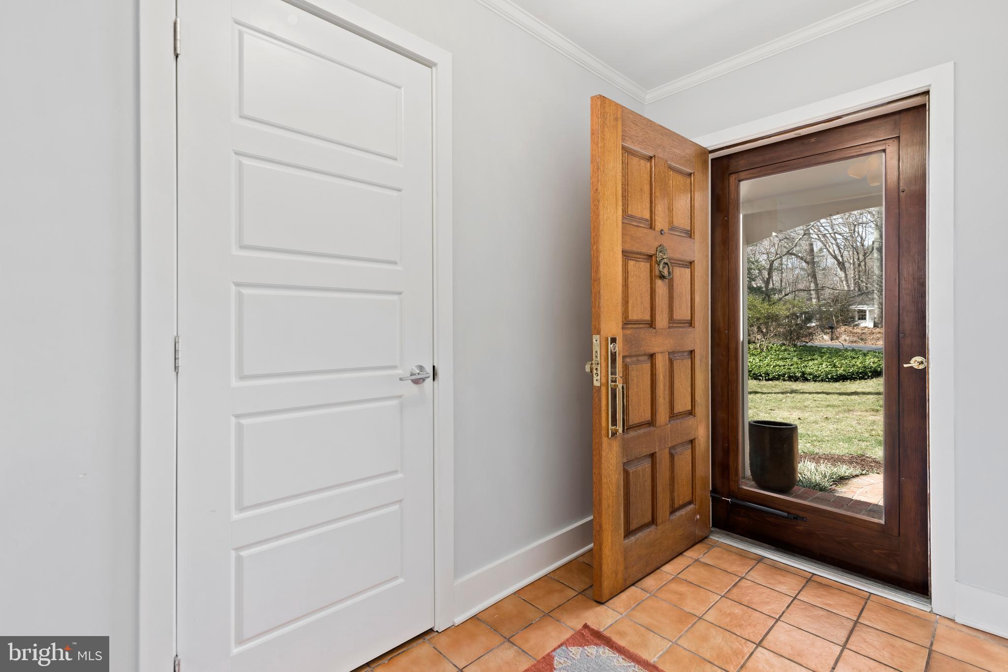 2509 Goldcup Lane Reston, VA 20191 - Photo 3 of 43 Entryway Foyer with custom storm door