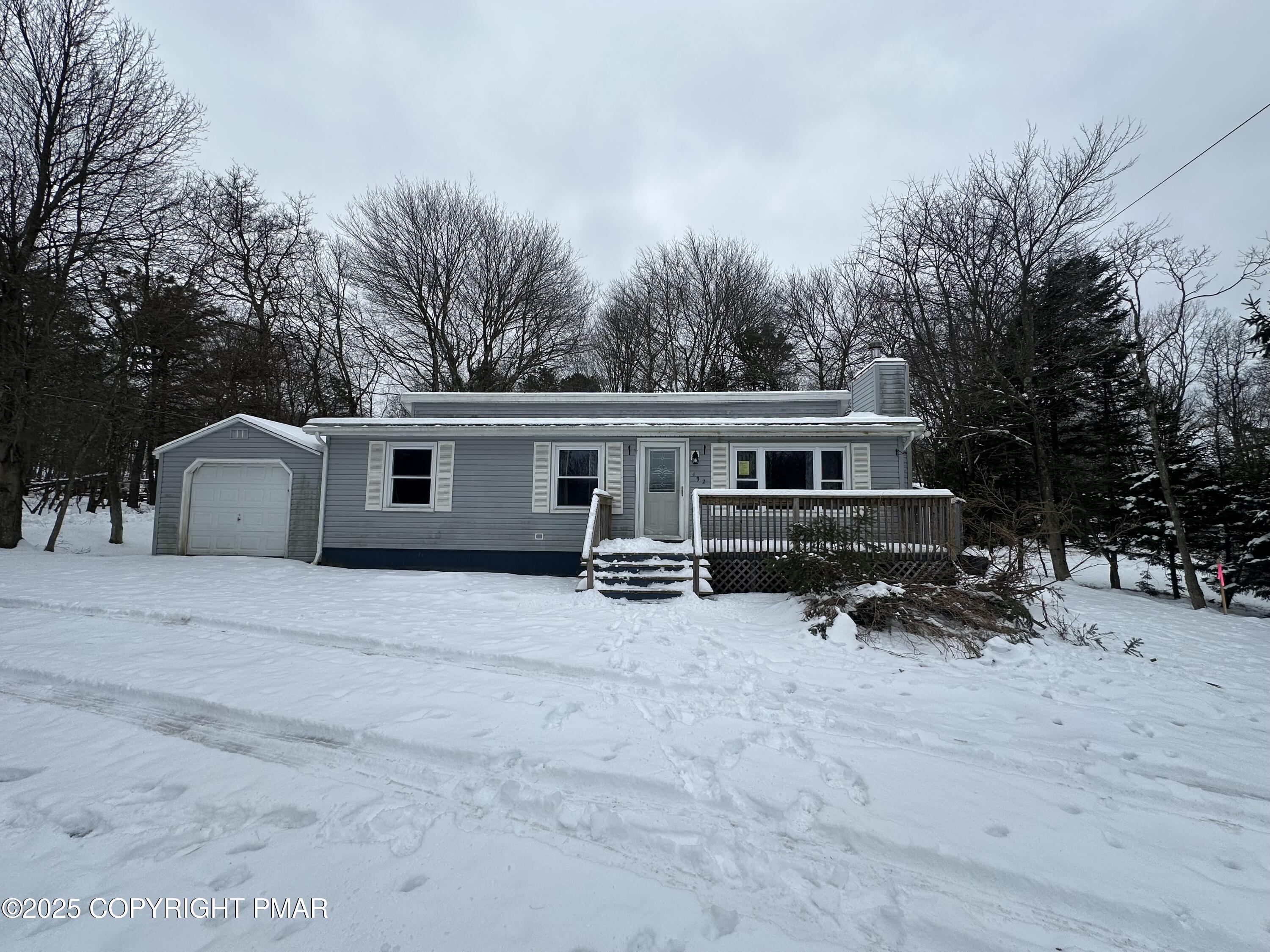 a view of a house with a patio