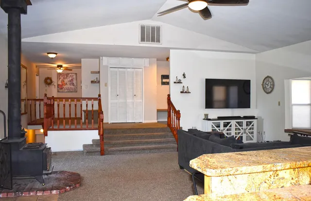 a view of front door of house