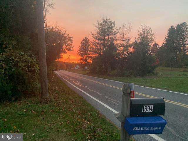 1694 Cedar Top Road Reading, PA 19607 - Photo 41 of 48 Sunset from C T Rd.