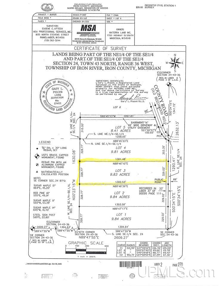 Tbd Tbd Off Of Beechwood Road Iron River, MI 49935 - Photo 1 of 2