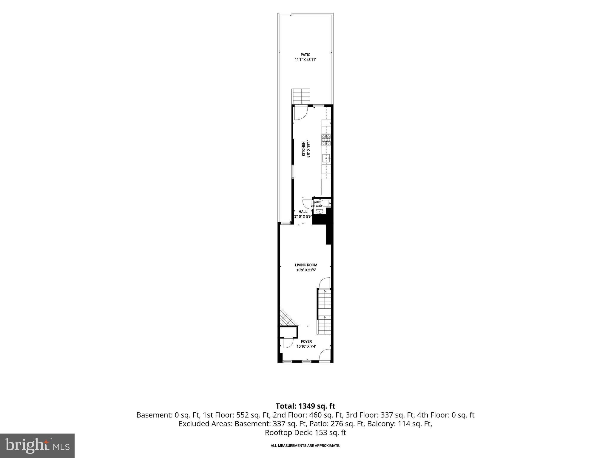 1219 Riverside Avenue Baltimore, MD 21230 - Photo 55 of 58 Floor Plan