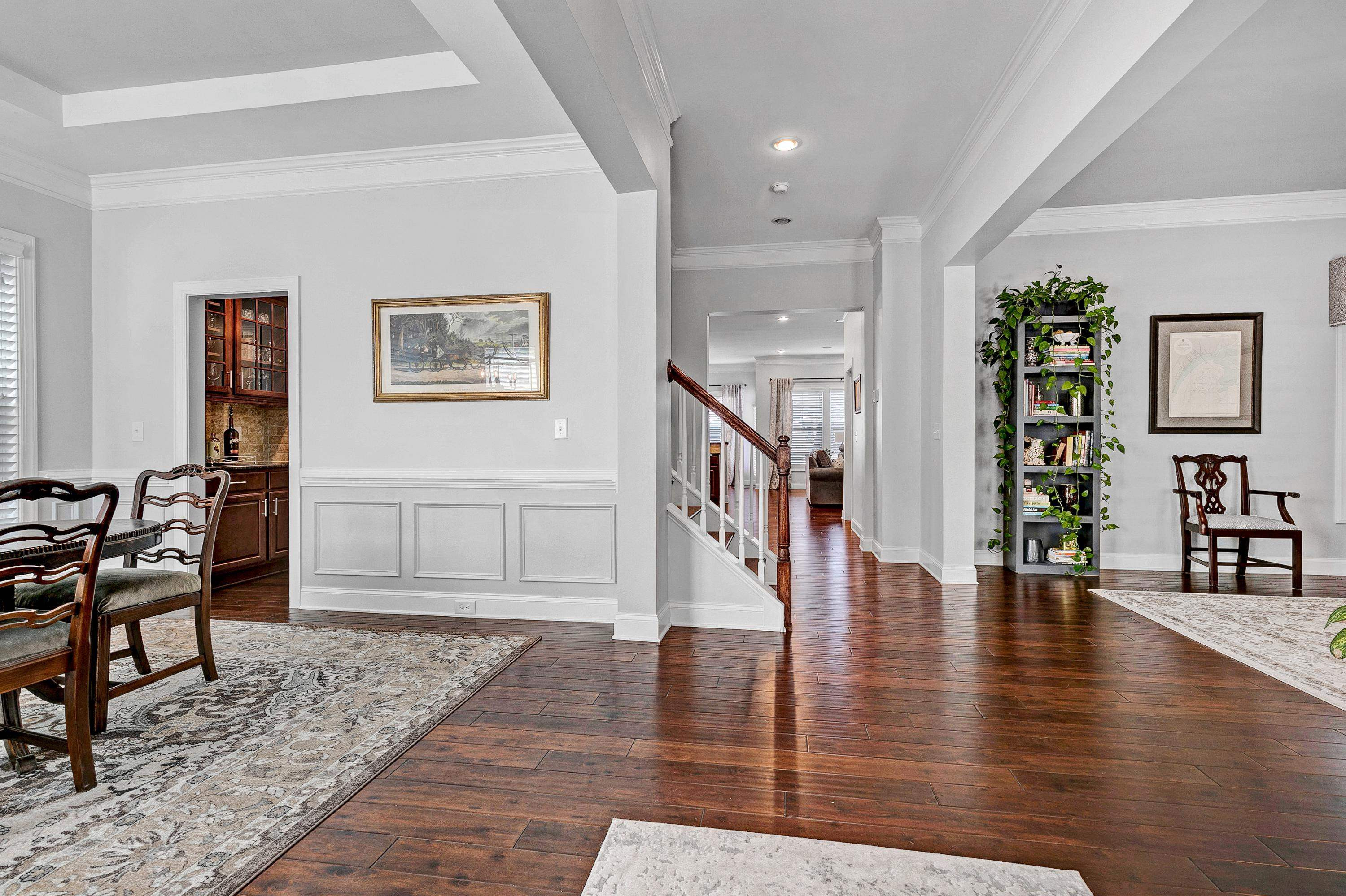 1529 Fullerton Place Raleigh, NC 27607 - Photo 11 of 53 a view of a livingroom with furniture and hardwood floor