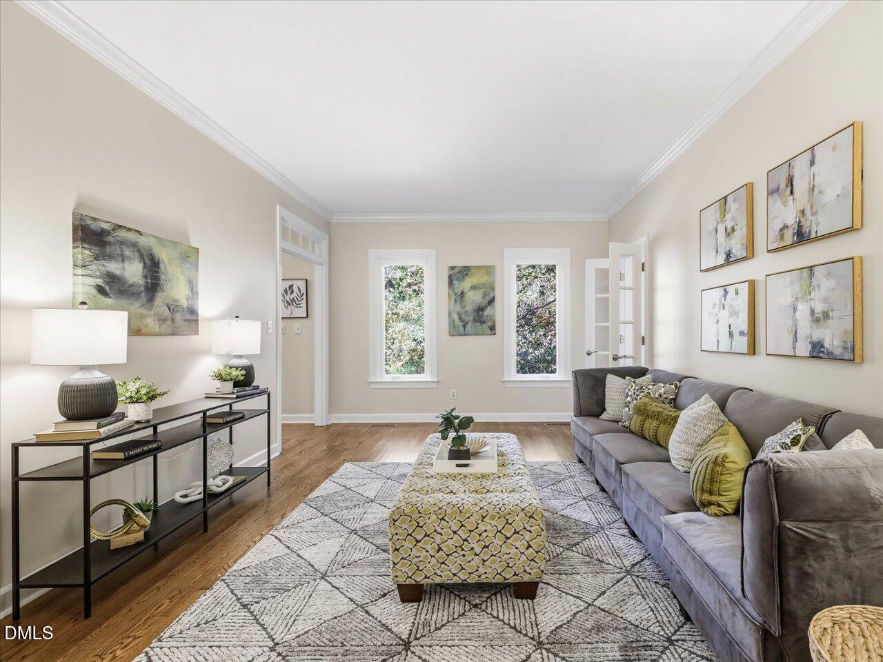 2901 Hunters Bluff Drive Raleigh, NC 27606 - Photo 9 of 39 15-Living Room