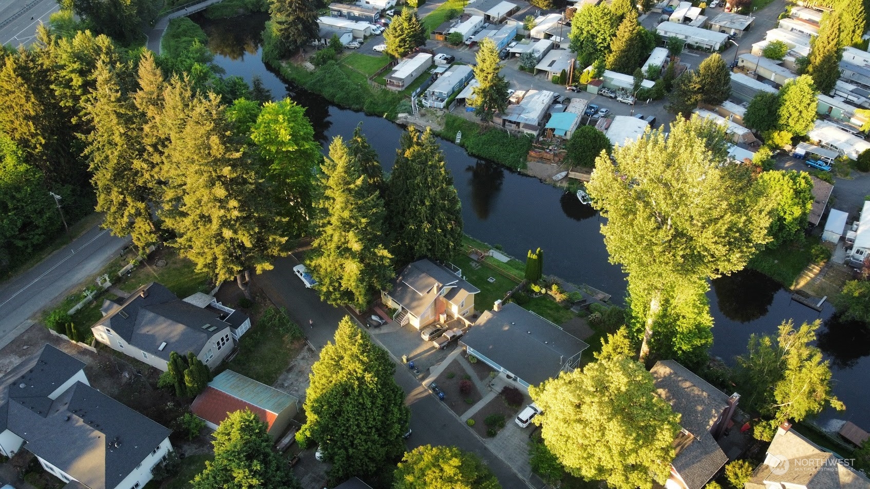 17511 113th Avenue Northeast Bothell, WA 98011 - Photo 6 of 14 an aerial view of residential house with yard and outdoor seating