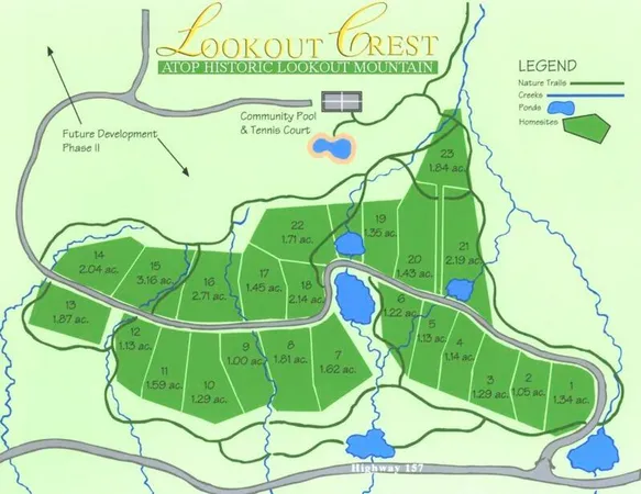 $189,000 | 0 Lookout Crest Lane, Unit 1, Lookout Mountain, GA 30750