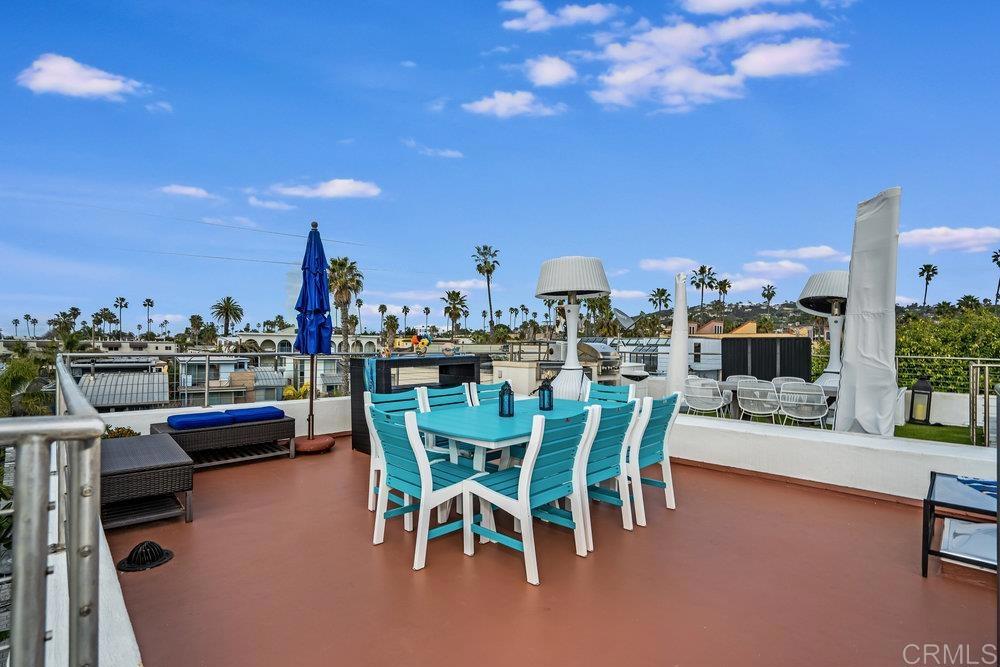 332 Gravilla Street La Jolla, CA 92037 - Photo 32 of 49 a view of a terrace with sitting area