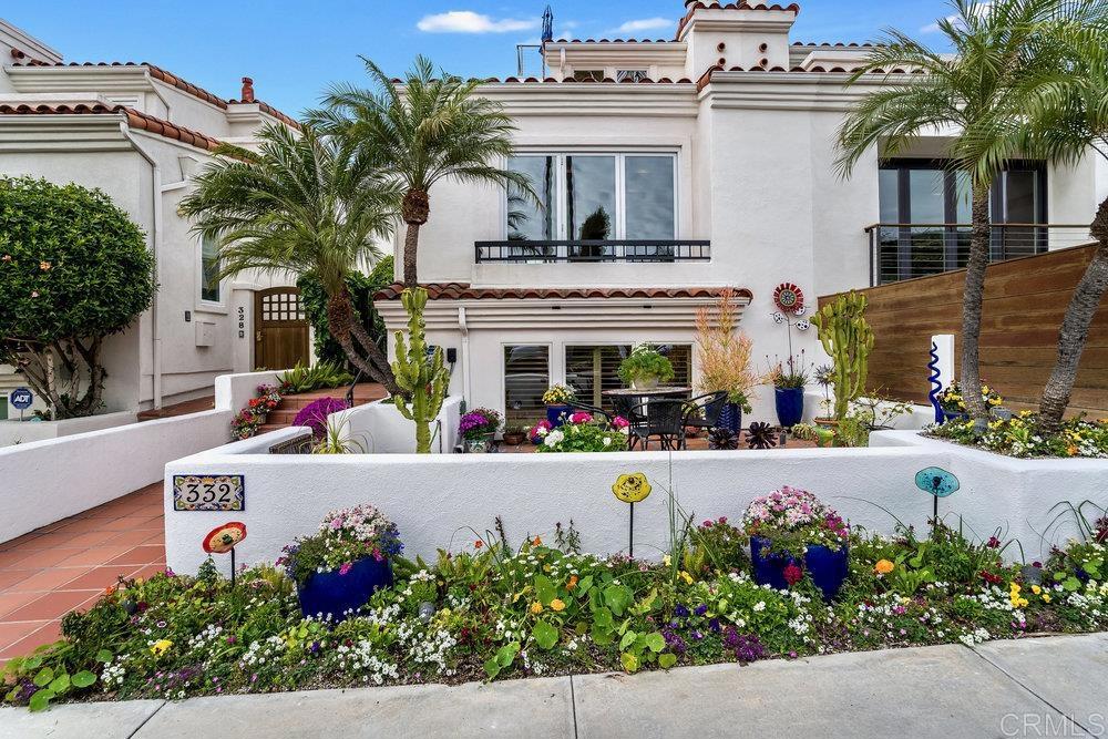 332 Gravilla Street La Jolla, CA 92037 - Photo 47 of 49 front view of house with a outdoor space