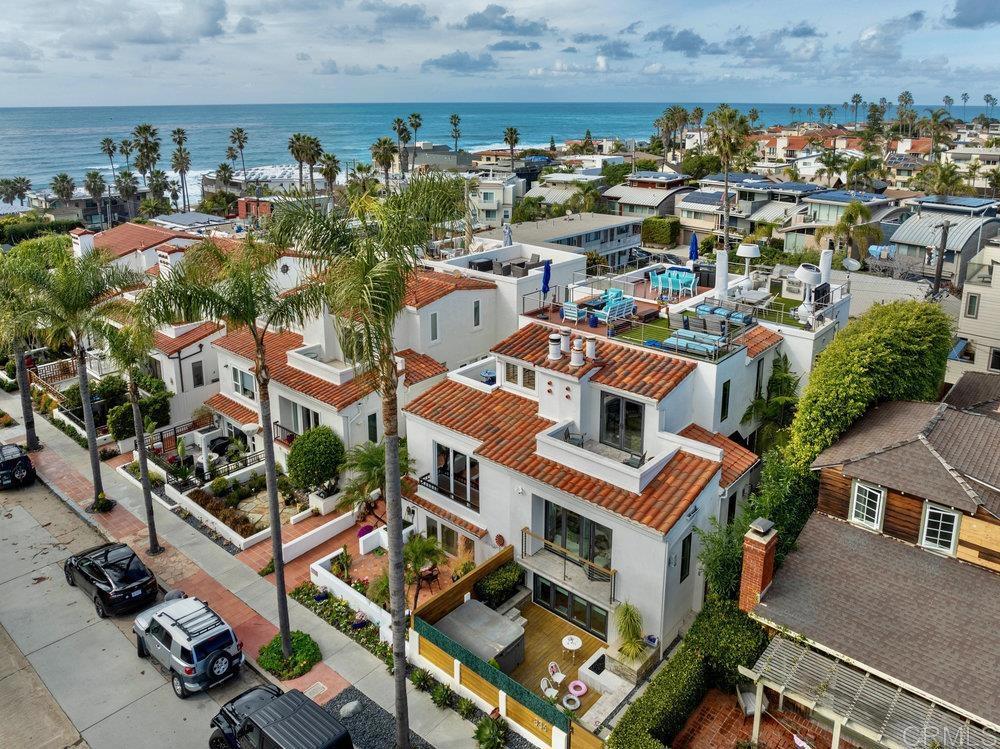 332 Gravilla Street La Jolla, CA 92037 - Photo 48 of 49 an aerial view of residential building with parking