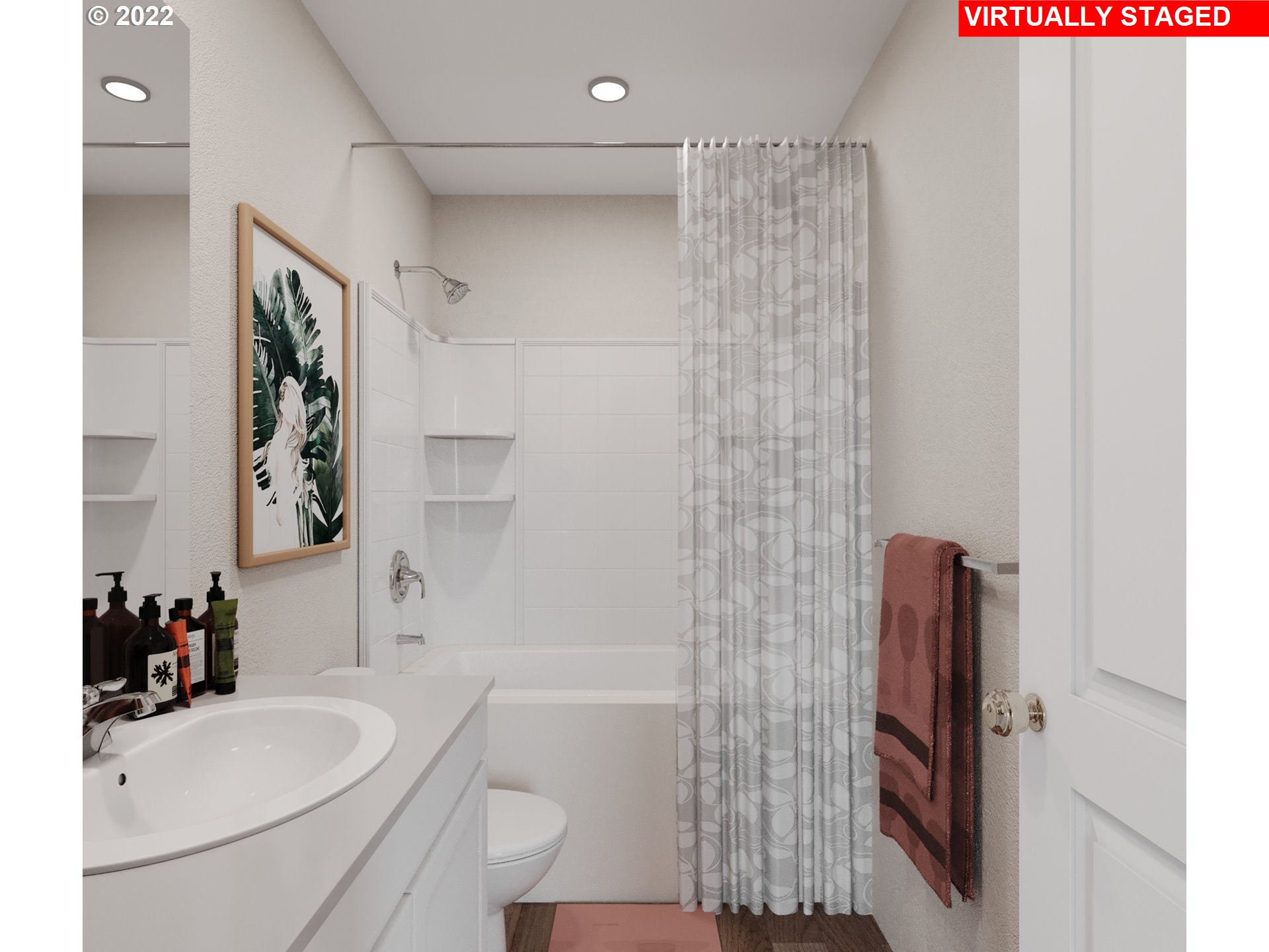 255 North Layla Place Ridgefield, WA 98642 - Photo 14 of 27 a bathroom with a sink toilet and shower
