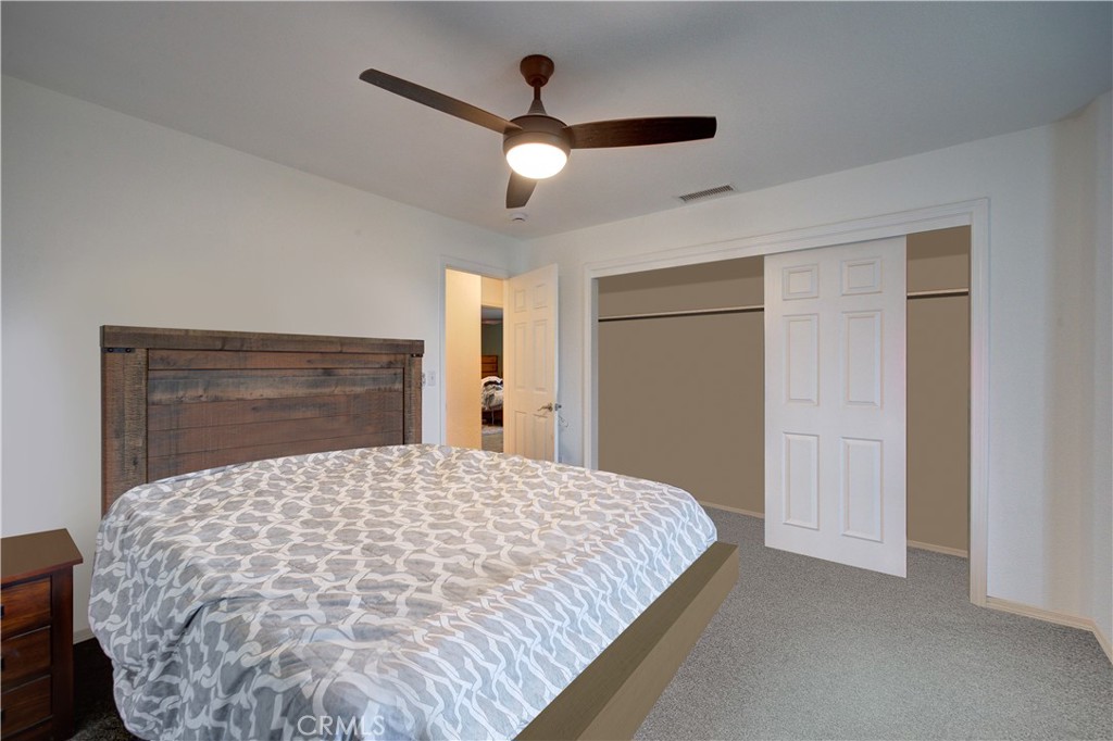 4850 Jardine Road Paso Robles, CA 93446 - Photo 13 of 19 a bedroom with a large bed and a dresser