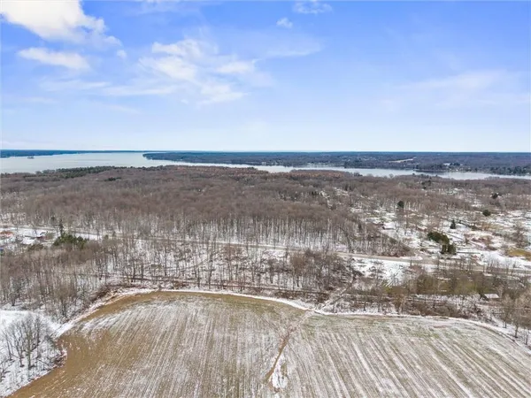 a view of city and ocean